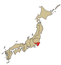 Karte Erzbistum Tokio