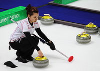 Mari Motohashi bei den Olympischen Winterspielen 2010