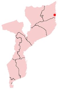 Geographische Lage von Pemba