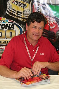 Michael Waltrip während den Speedweeks in Daytona 2008
