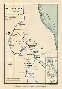 Strecke der Bahnstrecke Wadi Halfa–Kerma