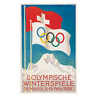 Logo der Olympischen Winterspiele 1928