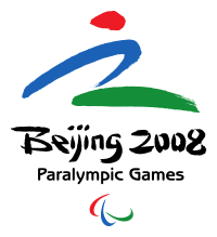 Logo der Paralympics 2008