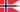 Norwegen (Dienst- und Kriegsflagge)