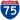 Straßenschild der I-75