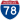 Straßenschild der I-78
