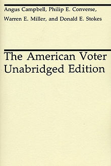 Titelseite von Campbells Buch „The American Voter“