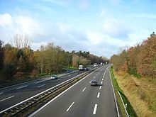 Bundesautobahn 24 bei Dechtow/Hakenberg