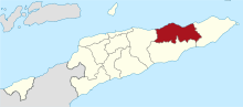 East Timor Baucau locator map.svg
