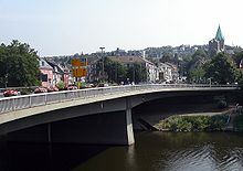 Gustav-Heinemann-Brücke in Essen-Werden