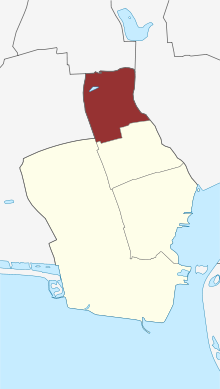 Lage des Hvidovre Sogn in der Hvidovre Kommune