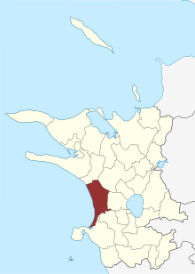 Lage des Svallerup Sogn in der Kalundborg Kommune