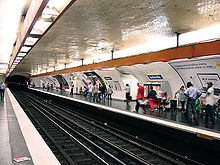 Die Station der Linie 2