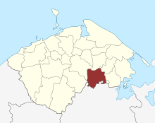Lage des Lunde Sogn in der Nordfyns Kommune