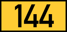 Reichsstraße 144 number.svg