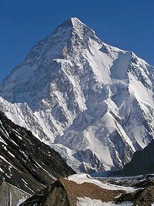 Der K2 von Süden