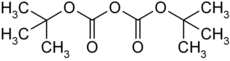 Struktur von Di-tert-butyldicarbonat