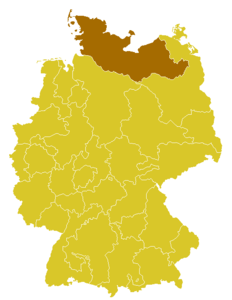 Karte Erzbistum Hamburg