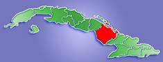 Lage der Provinz Camagüey.