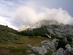 Der Maglić - mit fast 2400 m höchster Berg des Landes