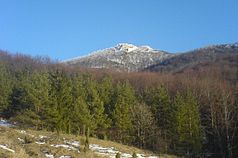 Der Berg Strážov (1.213 m n.m.)