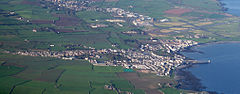 Luftbild von Castletown