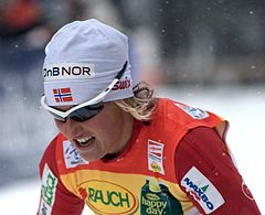 Vibeke Skofterud bei der Tour de Ski 2010
