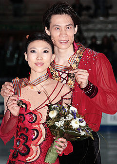 Pang Qing und Tong Jian bei der Weltmeisterschaft 2010 in Turin