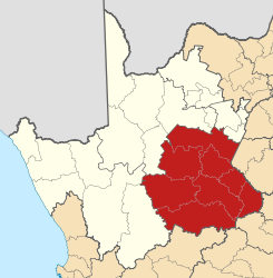 Map of the Northern Cape with Pixley ka Seme highlighted (2011).svg