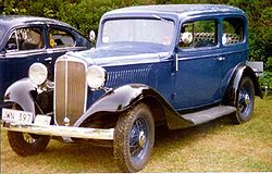 Chevrolet Standard Mercury Serie CC Limousine (Coach) (1933)