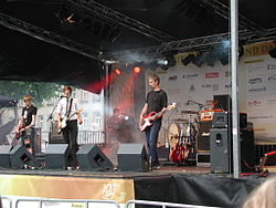 Nova International bei einem Open-Air-Konzert am 7. Juli 2007 in Fürth