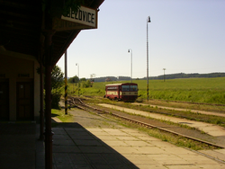 Bahnhof Poběžovice