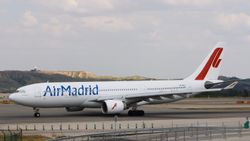 Ein Airbus A330-200 der Air Madrid