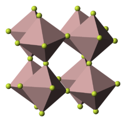 Kristallstruktur von Vanadium(III)-fluorid