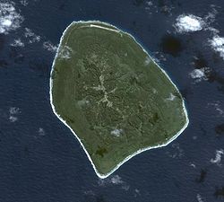 Satellitenbild von Atiu