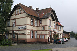 Ehemaliger Bahnhof Gudensberg (Aufnahme 2005)