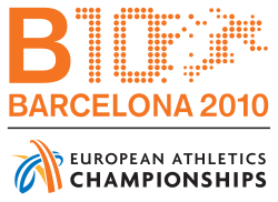 Logo der 20. Leichtathletik-Europameisterschaften