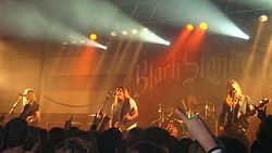 Black Stone Cherry bei einem Auftritt in Portsmouth, England. (2009)