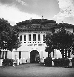 Eijkman Instituut (Erbaut: 1914), Aufnahme aus 1939