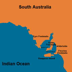 Küste von Südaustralien