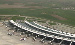 Esenboğa Havalimanı, Ankara, Turkey picture taken from plane 3.jpg