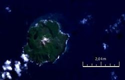 NASA-Satellitenbild von Fonualei