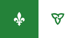 Flagge der Franko-Ontarier