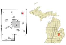 Genesee County Michigan Incorporated and Unincorporated areas Otisville Highlighted.svg
