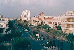 Die Hamrat-Straße in Tartus