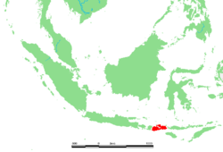 Lage von Sumbawa