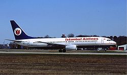 Boeing 737-800 der Istanbul Airlines