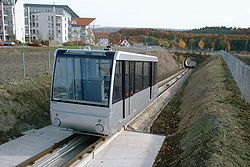 Strecke der Künzelsauer Bergbahn