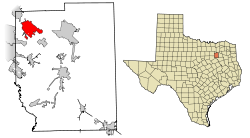Kaufman County Texas Incorporated Areas Forney highlighted.svg