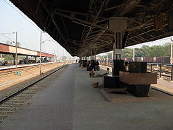 Kharagpurs Bahnhof
